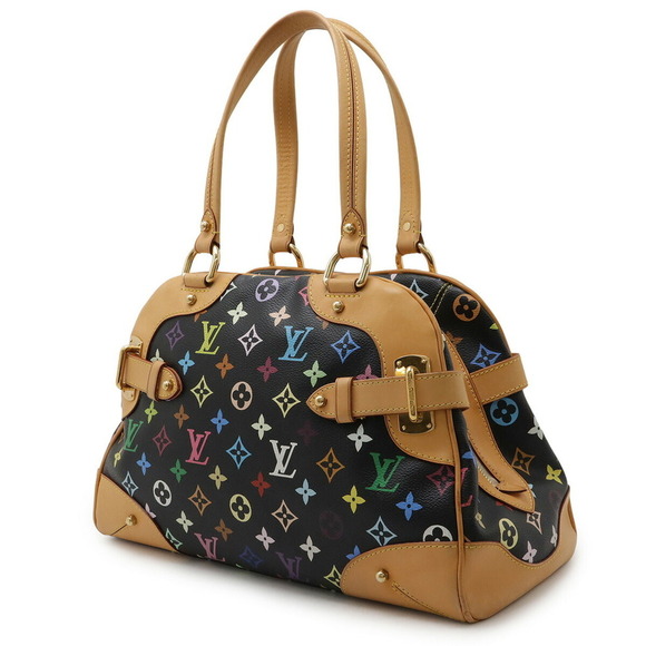 LOUIS VUITTON Black Monogram Shoulder Bag - Picture 3 of 8